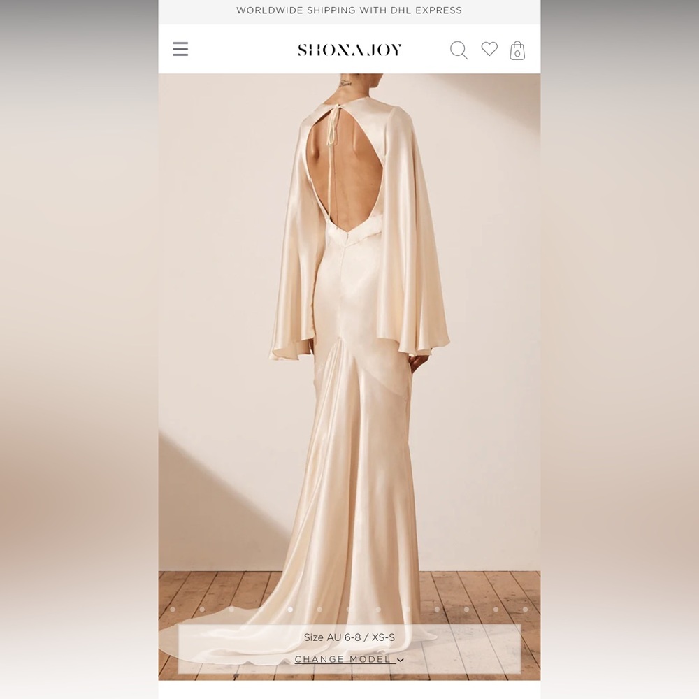Shona joy wedding dress